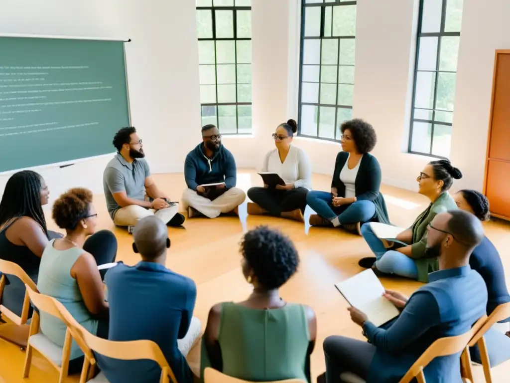 Un círculo de diversidad creativa en un taller de poesía emergente