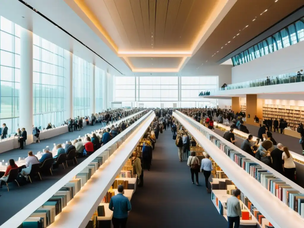 Una convención de autopublicación llena de vida en la SelfPublishing Book Expo, rebosante de creatividad e innovación