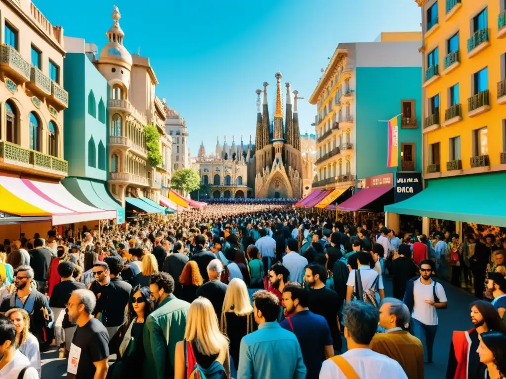 Inmersión en la cultura japonesa Manga Barcelona: Calles bulliciosas, cosplay vibrante y energía festivalera en Barcelona durante el Salón del Manga