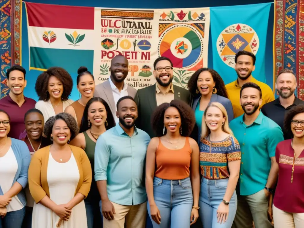 Emotiva poesía multicultural celebrando la diversidad en un vibrante evento de slam poético