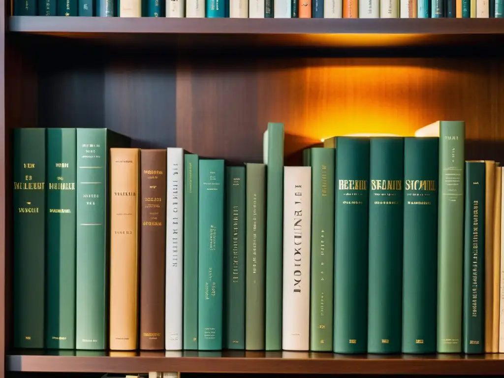 Una estantería llena de libros desgastados con secuelas exitosas