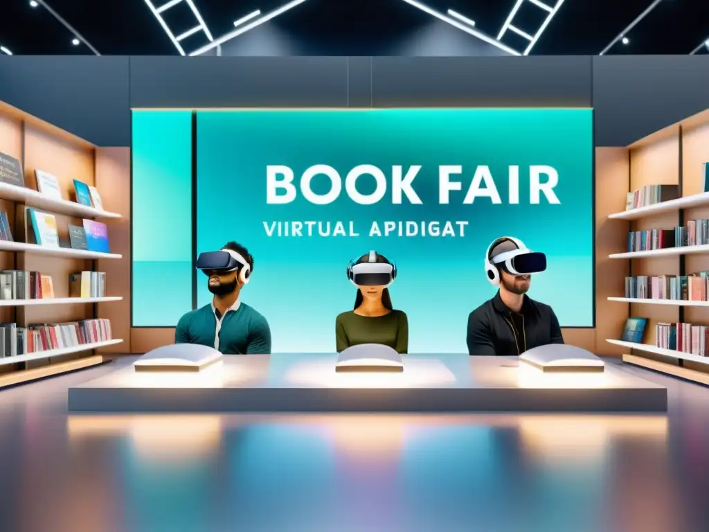 Explora la Feria del Libro Antiguo y de Ocasión Historias en un entorno virtual vibrante, con tecnología de vanguardia y ambiente tradicional