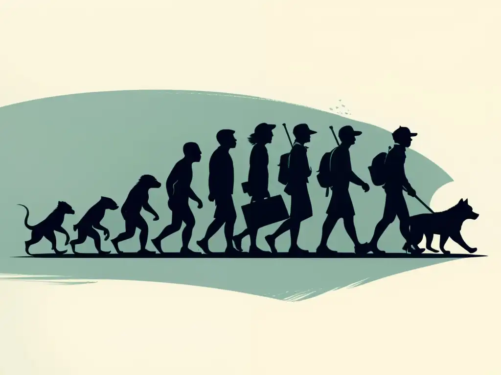 La evolución de un personaje literario, desde boceto áspero hasta detalle refinado, en ilustración minimalista