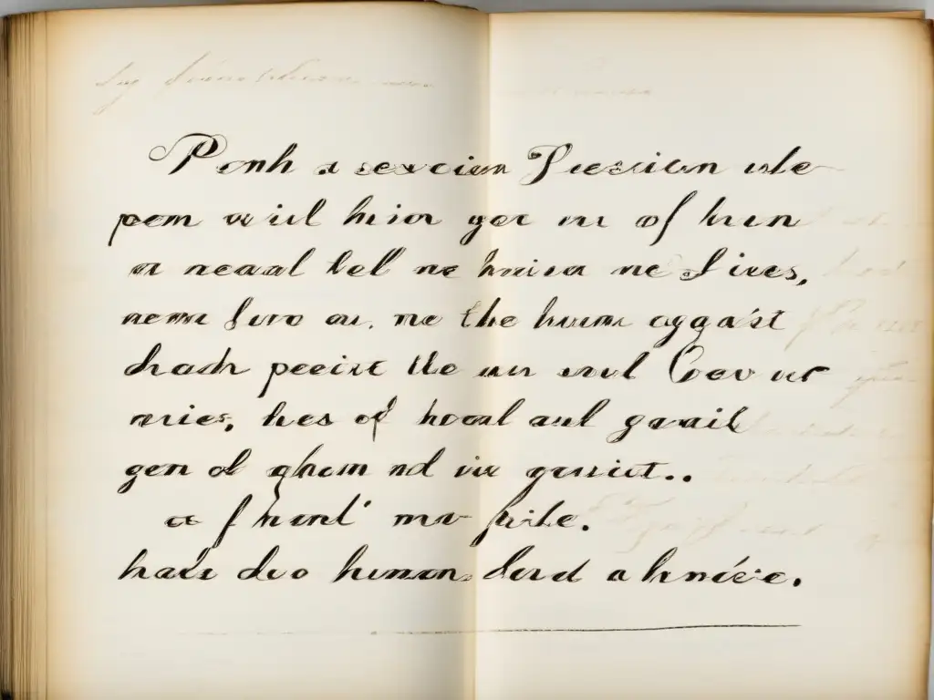 Poema de Anne Sexton escrito a mano con elegante caligrafía rodeado de bocetos de partes del cuerpo