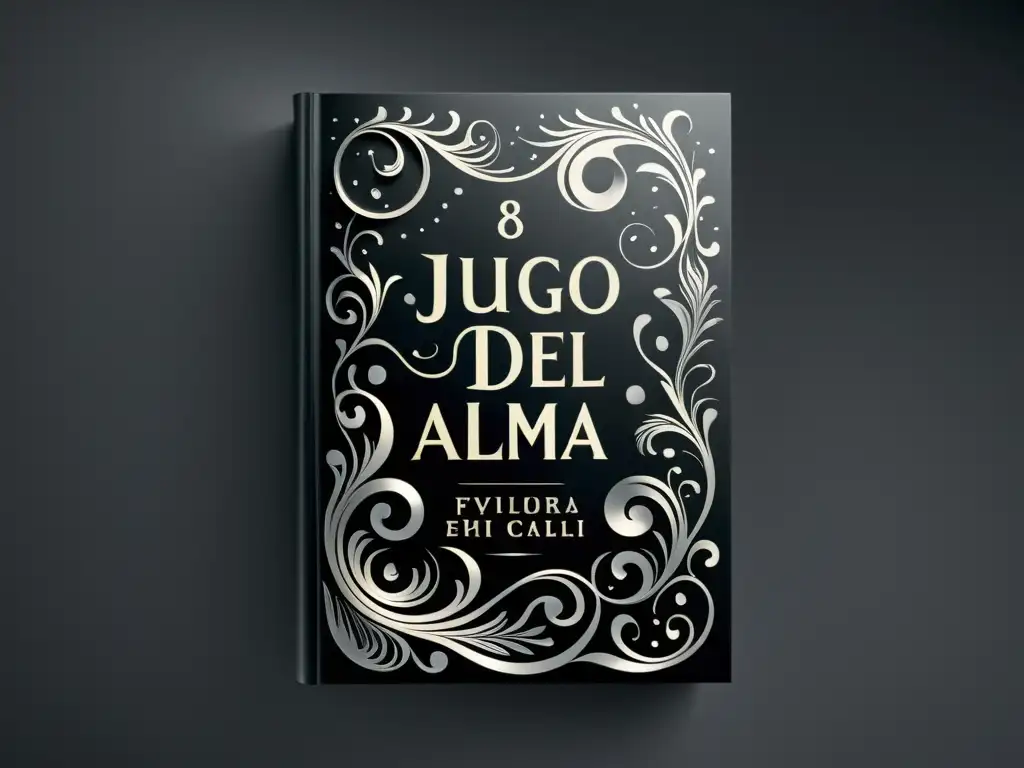 Portada minimalista en blanco y negro del libro 'El juego del alma' de Javier Castillo