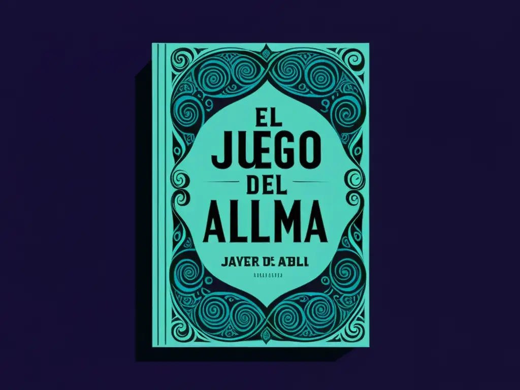 Portada misteriosa y envolvente del libro 'El juego del alma' de Javier Castillo, con una hermosa mujer y patrones etéreos