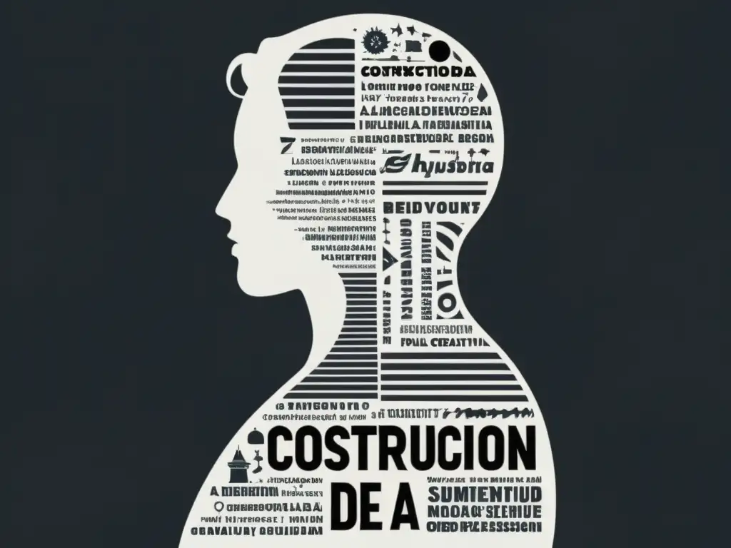 Silueta poética de construcción identidad, inspirada en Gloria Fuertes