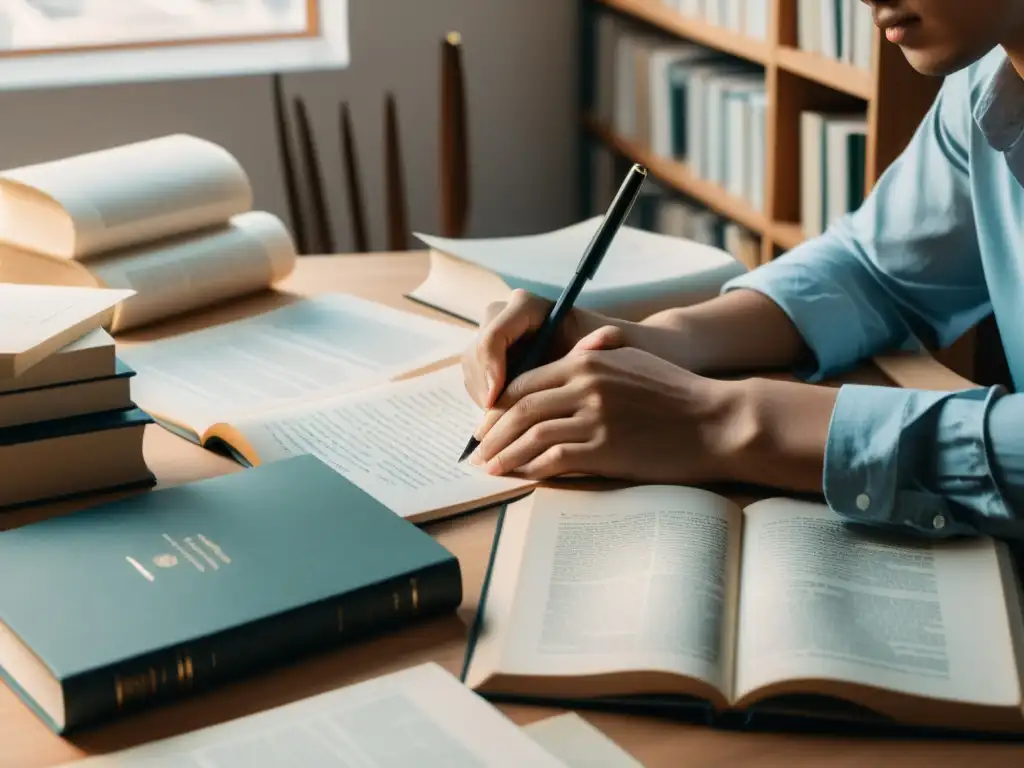 Un traductor se sumerge en la meticulosa tarea de convertir una obra literaria