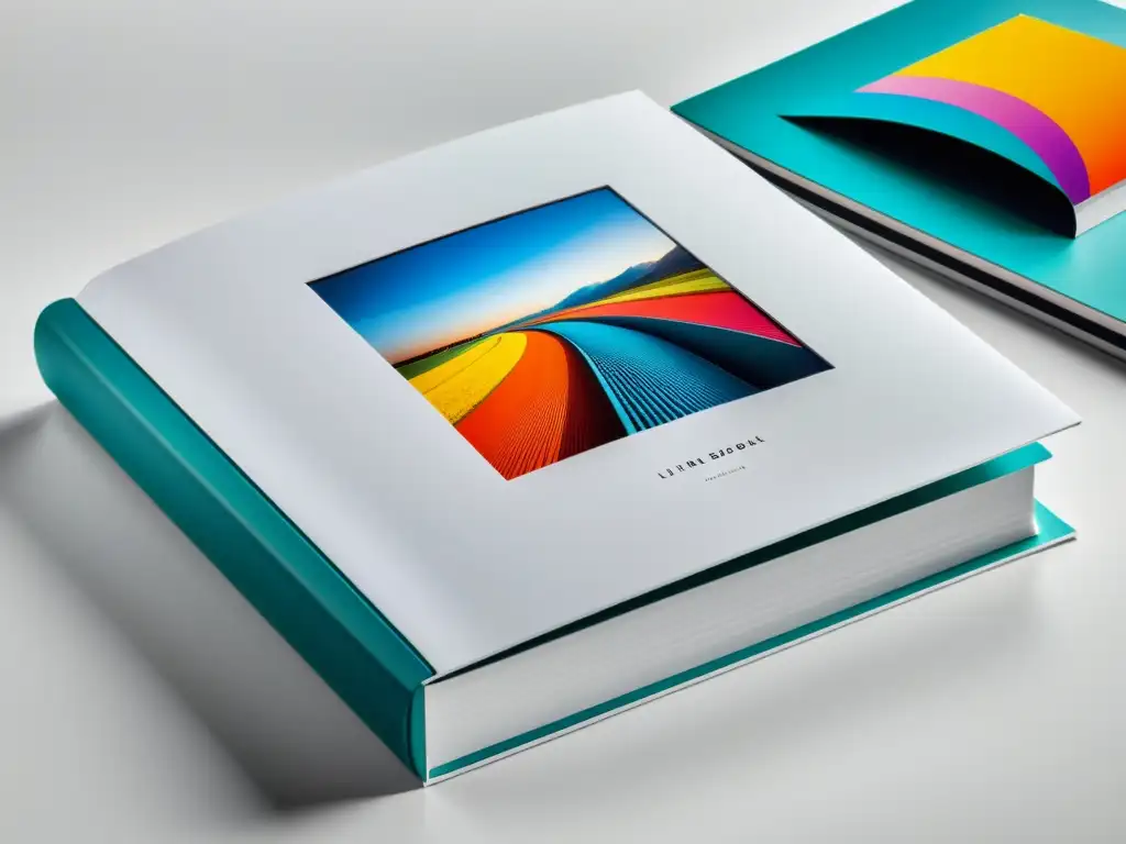 Diseño y venta de libro fotográfico: Fotolibro de alta calidad con diseño minimalista y fotografía de alta resolución en portada