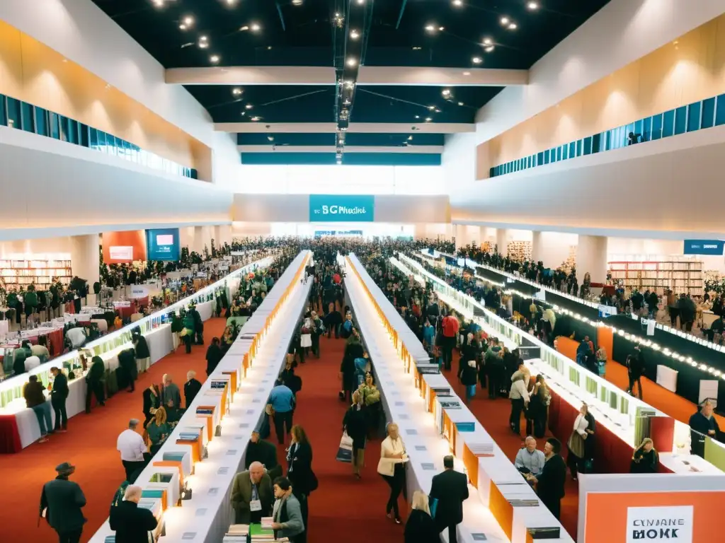 Vibrante atmósfera de intercambio de conocimientos y networking en la SelfPublishing Book Expo